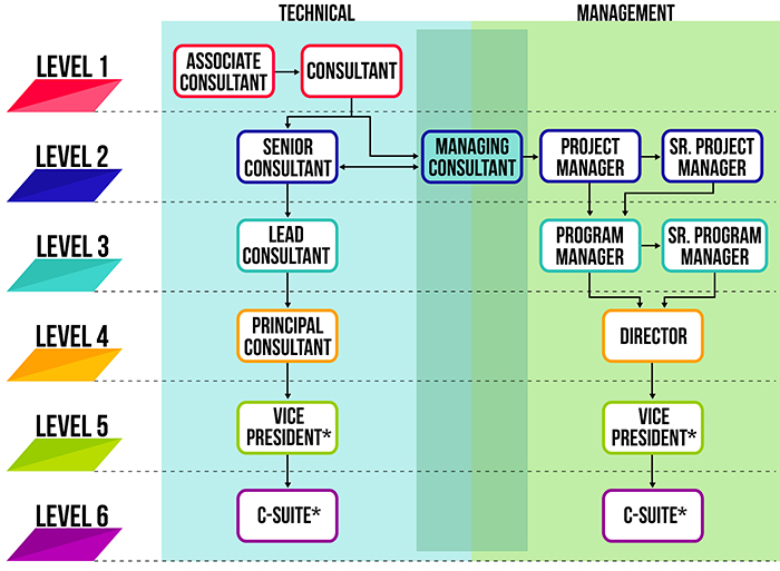 Org Chart Career Levels Jacklin Nguyen Graphic Designer 